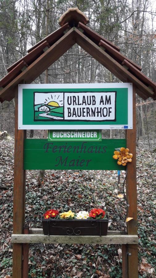 Buchschneider - Ferienhaus Maier - Landhof Schwarzautal Esterno foto